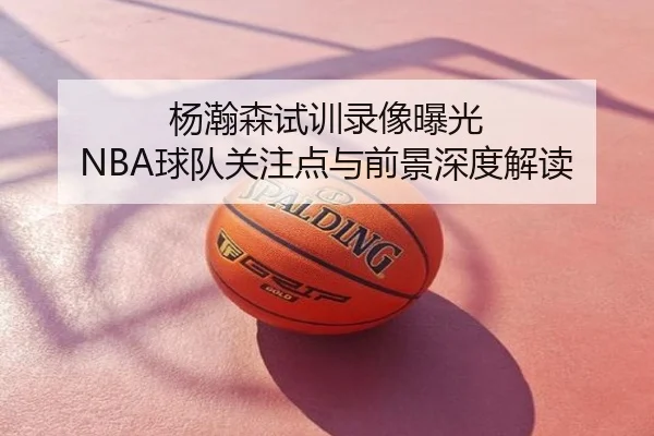 杨瀚森试训录像曝光 NBA球队关注点与前景深度解读
